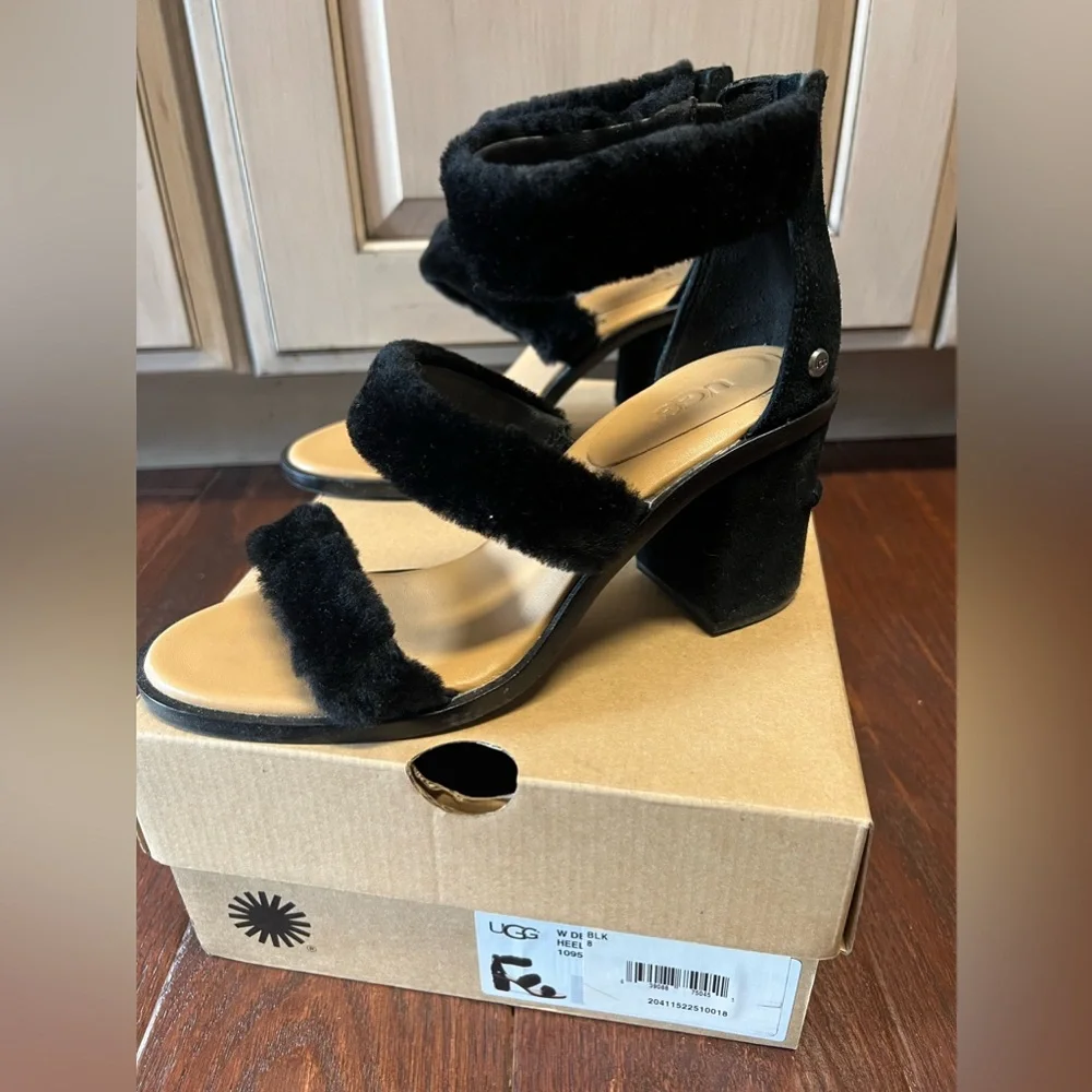 UGG “Del Rey” Fluff Heel - Picture 8 of 11